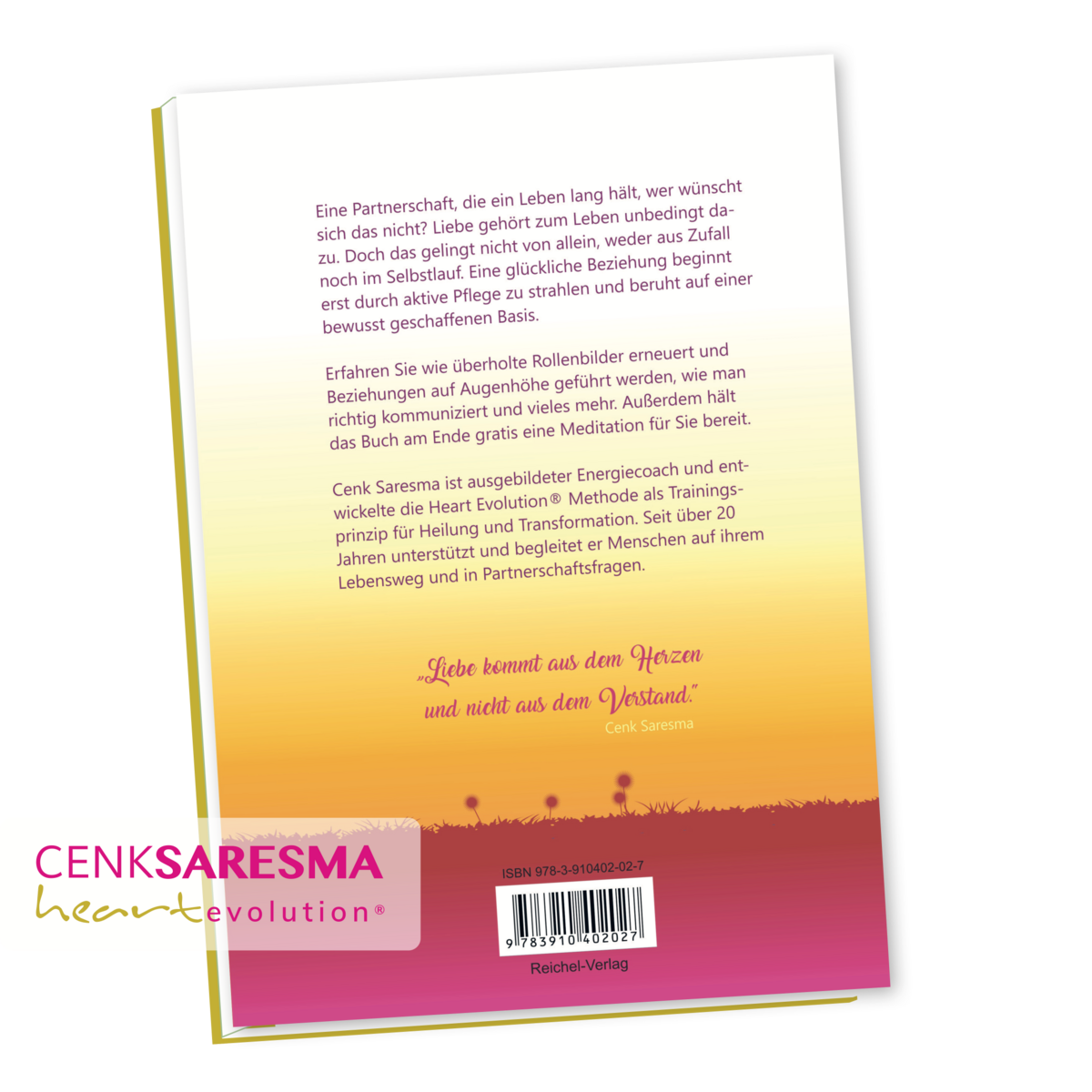 Buchcover Rückseite - Miteinander in Liebe wachsen von Cenk Saresma